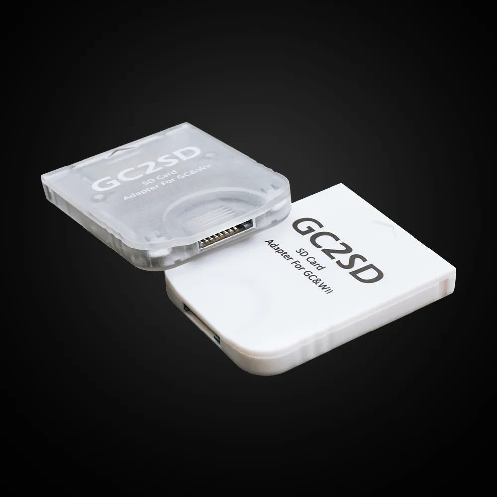 Micro Memory SD Card Reader 512 GB Slot Adapter Nintendo GameCube & Wii