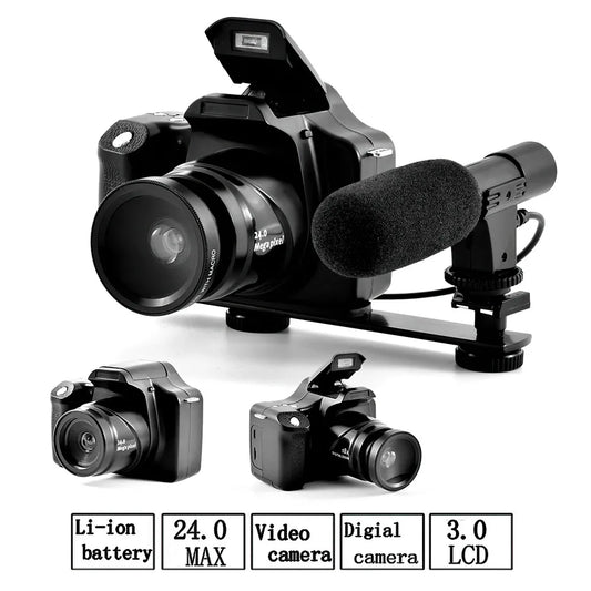 Telephoto Digital Camcorder Full HD Camera