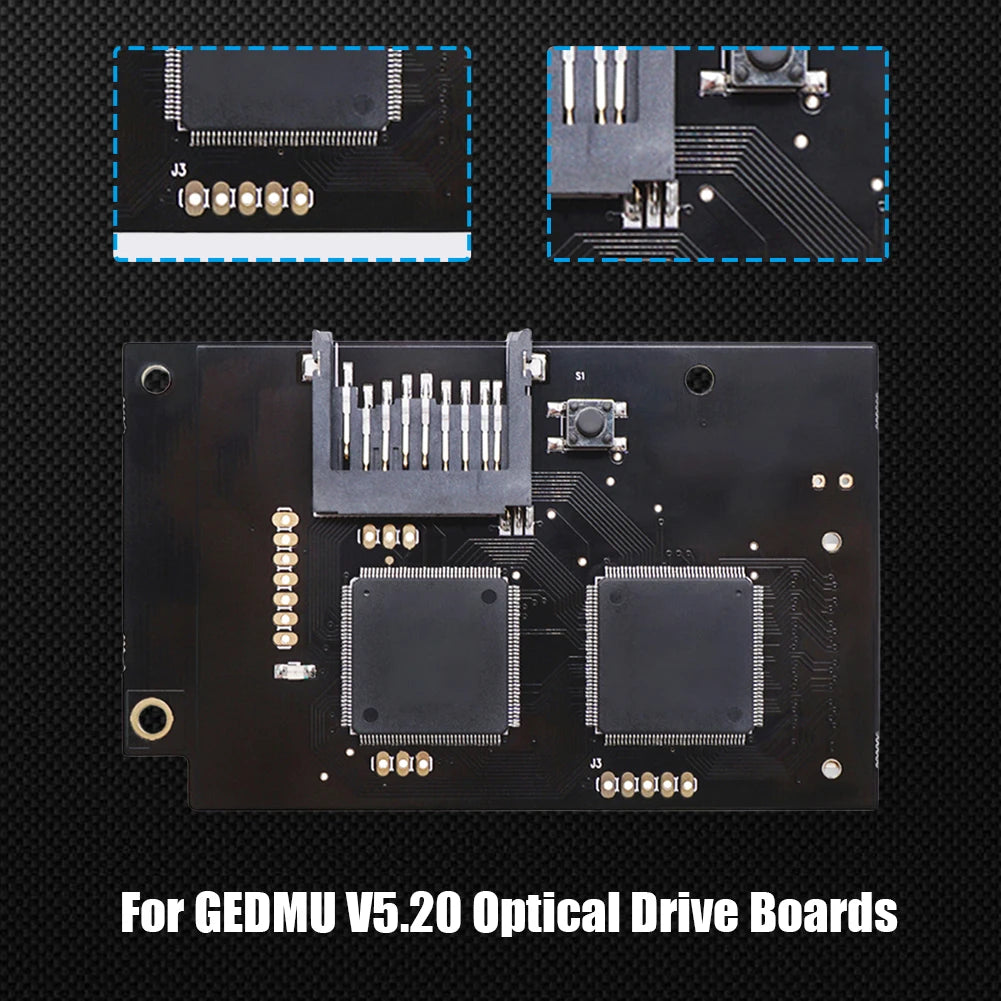 GDEMU V5.20 Disk Replacement and SD Card Games Optical Drive Simulation Board Memory Card for SEGA Dreamcast DC VA1 Console